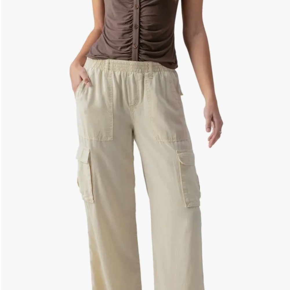 Sanctuary | Women's Beige Cargo Pants | size 1XL